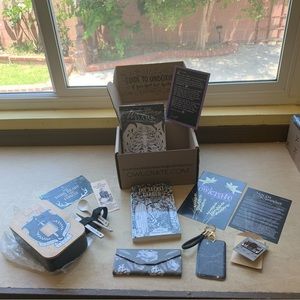 Owl Crate 'A STUDY IN SHADOWS' COMPLETE Box The Whispering Dark Signed 1st Ed